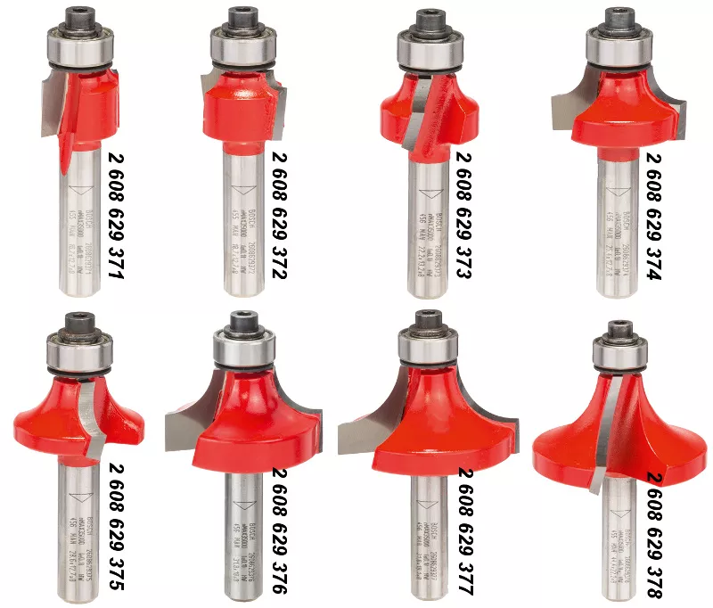 Fraise à arrondir Bosch expert for Wood 2 tranchants carbure